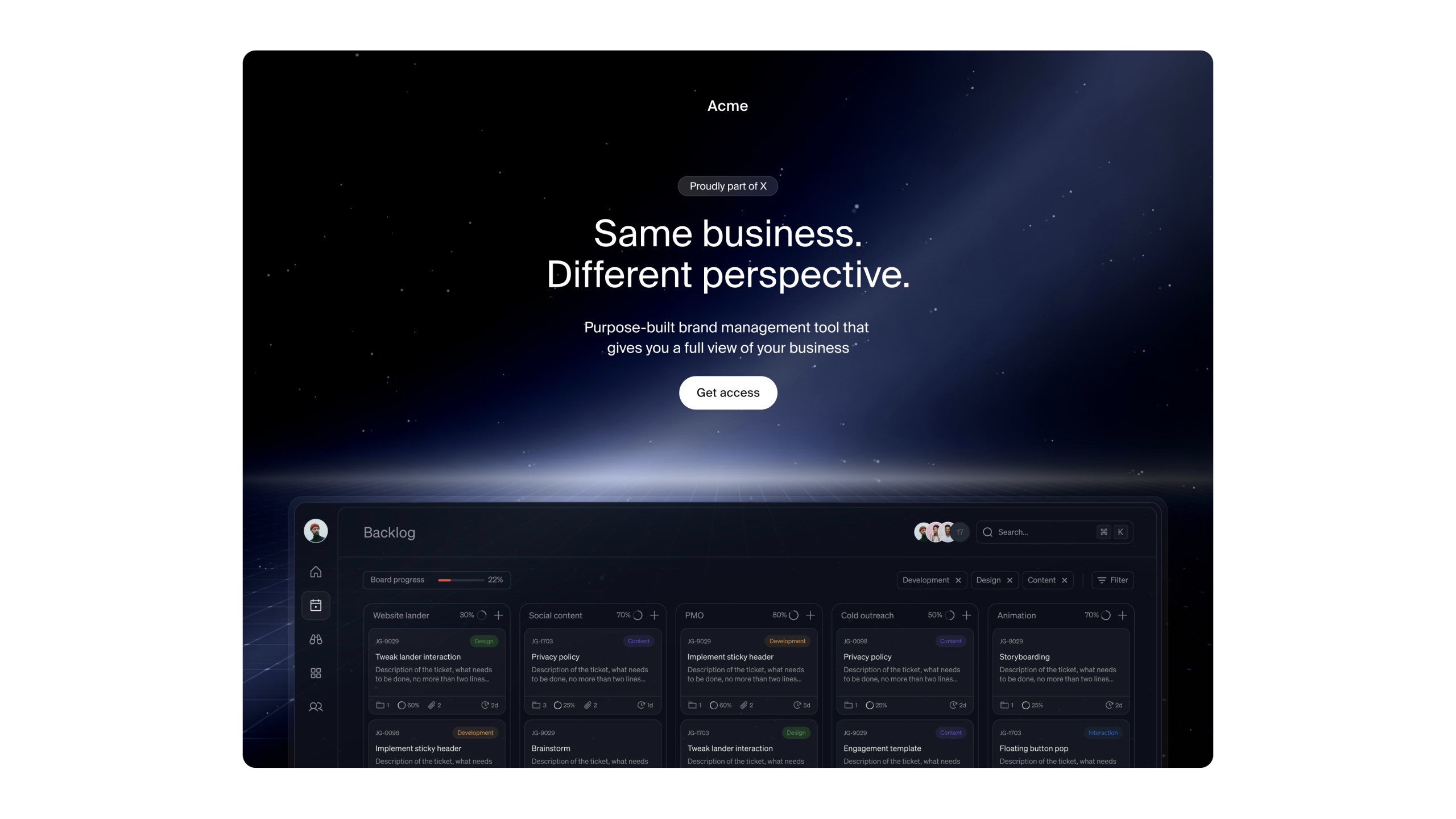 We created a sleek, user-friendly website for a startup, boosting conversions by 20% in just 3 months.